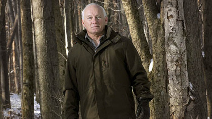 Alan Romatowski, 57, has been diagnosed with early-onset Alzheimer's disease. His home is set in a wooded area of Middlesex, Butler County.